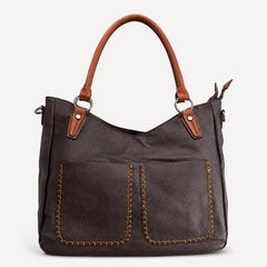 Bag Shoppe Women Coffee Tote Bag - Stylish Everyday Bag for Office, Travel & Daily Use