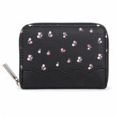 Bag Shoppe Women Black Wallet - Compact Everyday Wallet for Cards, Cash & Daily Use