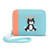 Bag Shoppe Women Blue Wallet - Compact Everyday Wallet for Cards, Cash & Daily Use