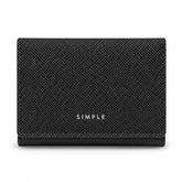 Bag Shoppe Women Black Wallet - Compact Everyday Wallet for Cards, Cash & Daily Use