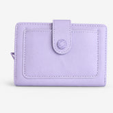 Bag Shoppe Women Purple Wallet - Compact Everyday Wallet for Cards, Cash & Daily Use