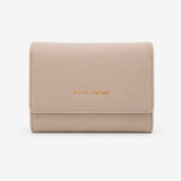 Bag Shoppe Women Beige Wallet - Compact Everyday Wallet for Cards, Cash & Daily Use