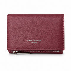 Bag Shoppe Women Maroon Wallet - Compact Everyday Wallet for Cards, Cash & Daily Use