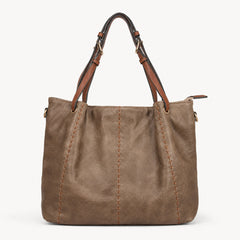 Bag Shoppe Women Apricot Tote Bag - Stylish Everyday Bag for Office, Travel & Daily Use