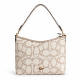 Bag Shoppe Women White Premium Tote Bag - Elegant Everyday Purse for Office, Travel & Daily Use