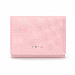 Bag Shoppe Women Pink Wallet - Compact Everyday Wallet for Cards, Cash & Daily Use