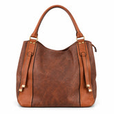Bag Shoppe Women Brown Tote Bag - Stylish Everyday Bag for Office, Travel & Daily Use