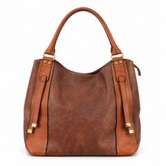 Bag Shoppe Women Brown Tote Bag - Stylish Everyday Bag for Office, Travel & Daily Use