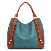 Bag Shoppe Women Blue Tote Bag - Stylish Everyday Bag for Office, Travel & Daily Use