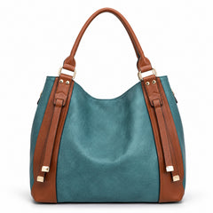 Bag Shoppe Women Blue Tote Bag - Stylish Everyday Bag for Office, Travel & Daily Use