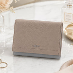Bag Shoppe Women Beige Wallet - Compact Everyday Wallet for Cards, Cash & Daily Use