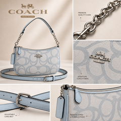 Coach Signature Mini Shoulder Bag – Elegant, Versatile & Timeless