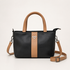 Bag Shoppe Women Sling Bag - Compact Mini Shoulder Bag with Detachable Strap & Zip Closure