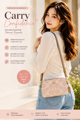 Coach Signature Sling Bag – Pink