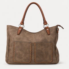 Bag Shoppe Women Apricot Tote Bag - Stylish Everyday Bag for Office, Travel & Daily Use