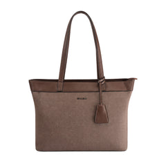 Bag Shoppe Women Brown Big Size Handbag - Spacious Everyday Bag for Office, Travel & Daily Use