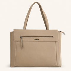 Bag Shoppe Women Apricot Big Size Handbag - Spacious Everyday Bag for Office, Travel & Daily Use