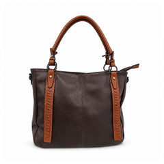 Bag Shoppe Women Coffee Tote Bag - Stylish Everyday Bag for Office, Travel & Daily Use