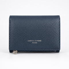 Bag Shoppe Women Blue Wallet - Compact Everyday Wallet for Cards, Cash & Daily Use