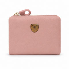 Bag Shoppe Women Pink Wallet - Compact Everyday Wallet for Cards, Cash & Daily Use
