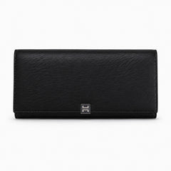 Bag Shoppe Women Black Wallet - Compact Everyday Wallet for Cards, Cash & Daily Use