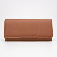 Bag Shoppe Women Brown Wallet - Compact Everyday Wallet for Cards, Cash & Daily Use