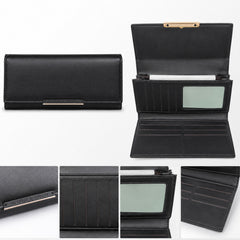 Bag Shoppe Women Black Wallet - Compact Everyday Wallet for Cards, Cash & Daily Use