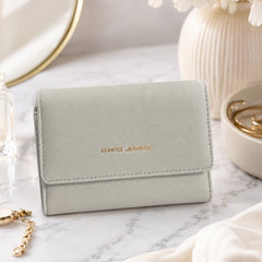 Bag Shoppe Women Light Green Wallet - Compact Everyday Wallet for Cards, Cash & Daily Use