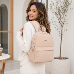 Bag Shoppe Womens Backpack - Stylish Lightweight Travel Backpack with Multiple Pockets & Smooth Zipper