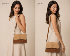 Ettoii Premium Dual-Strap Sling Purse